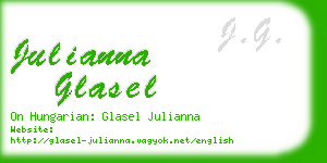 julianna glasel business card